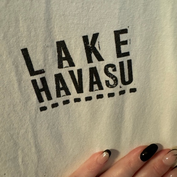 90’s Dry Heat Saloon Muscle Tank Top Lake Havasu Arizona Tourist Souvenir XL - Picture 2 of 14